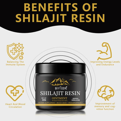 Shilajit Natural Health Supplement